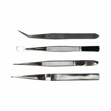 4 Piece Tweezer Set 30416