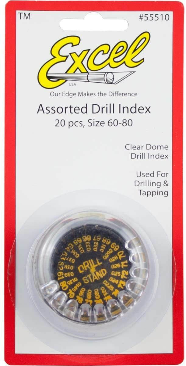 Excel Drill Bit Assortment #61-80 55510