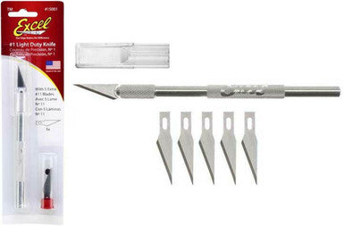 Light Duty Knife w/5 #11 Blades 15001