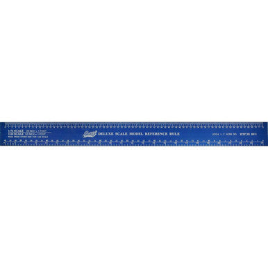 Scale Ruler 12" 1/35, 1/24, 1/25 55779