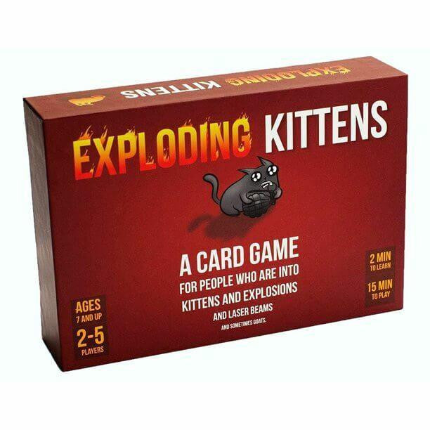 Exploding Kittens Sticker Exploding Kittens Original Edition