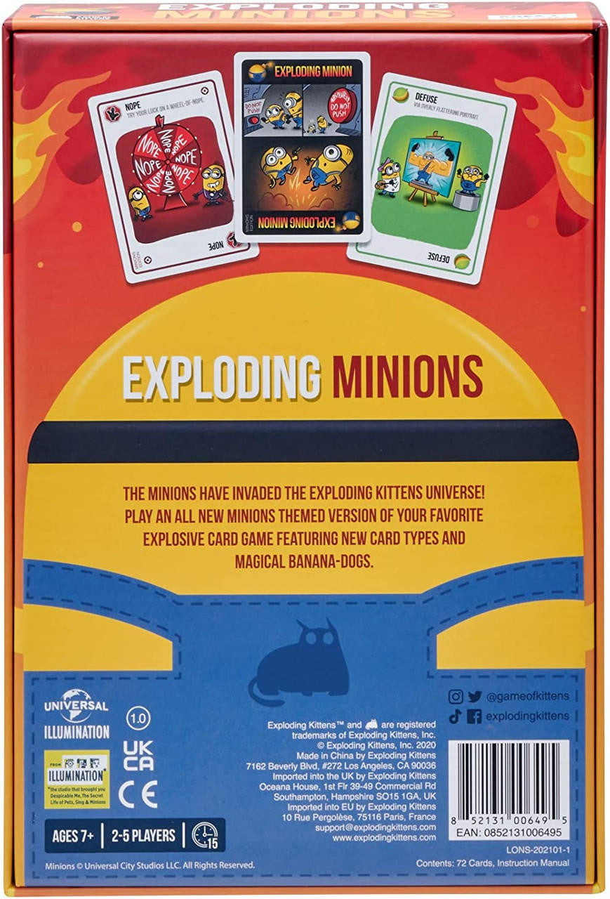 Exploding Kittens Exploding Minions 