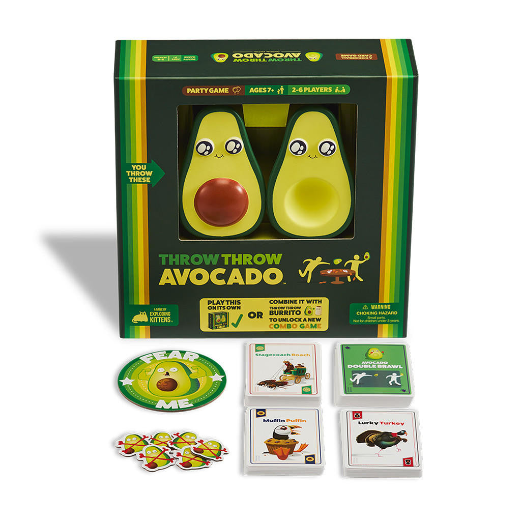 Exploding Kittens Throw Throw Avocado 