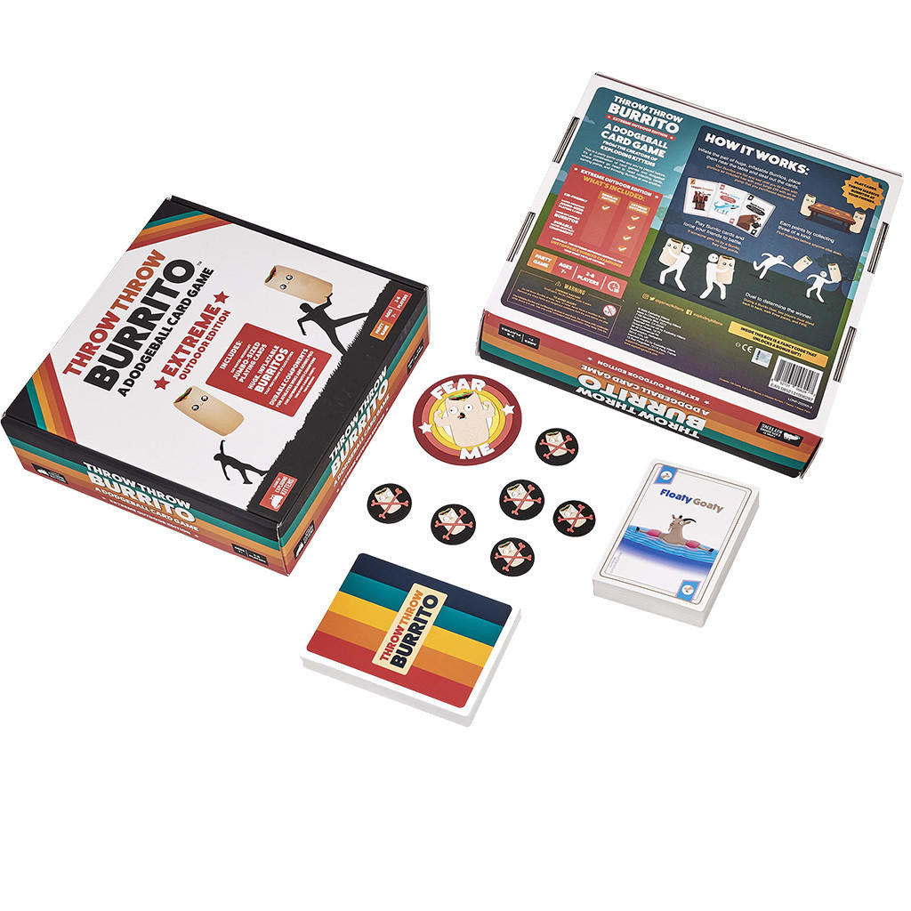 Exploding Kittens Throw Throw Burrito Extreme Outdoor Edition 