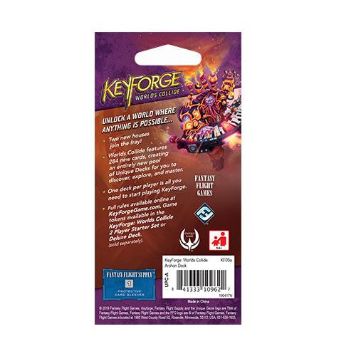 Fantasy Flight Games KeyForge Worlds Collide Deck