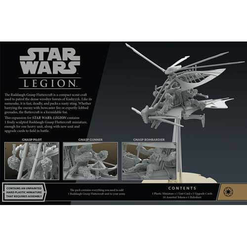 Fantasy Flight Games Star Wars Legion Raddaugh Gnasp Fluttercraft Unit Expansion