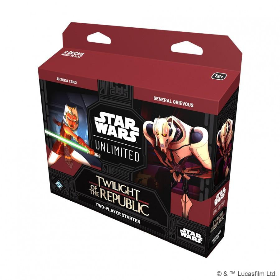 Fantasy Flight Games Star Wars: Unlimited – Twilight of the Republic: Two-Player Starter 