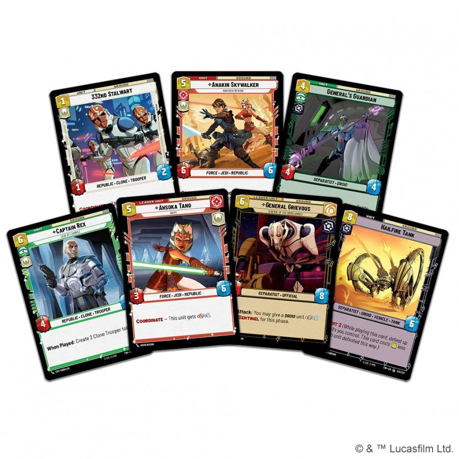 Fantasy Flight Games Star Wars: Unlimited – Twilight of the Republic: Two-Player Starter 