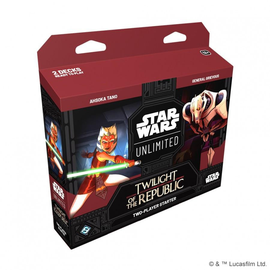 Fantasy Flight Games Star Wars: Unlimited – Twilight of the Republic: Two-Player Starter 