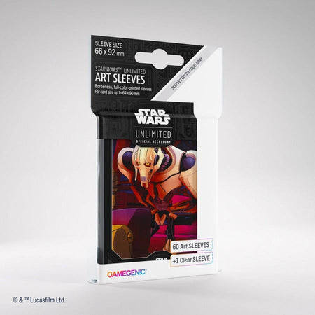 Fantasy Flight Games Star Wars: Unlimited Art Sleeves General Grievous 