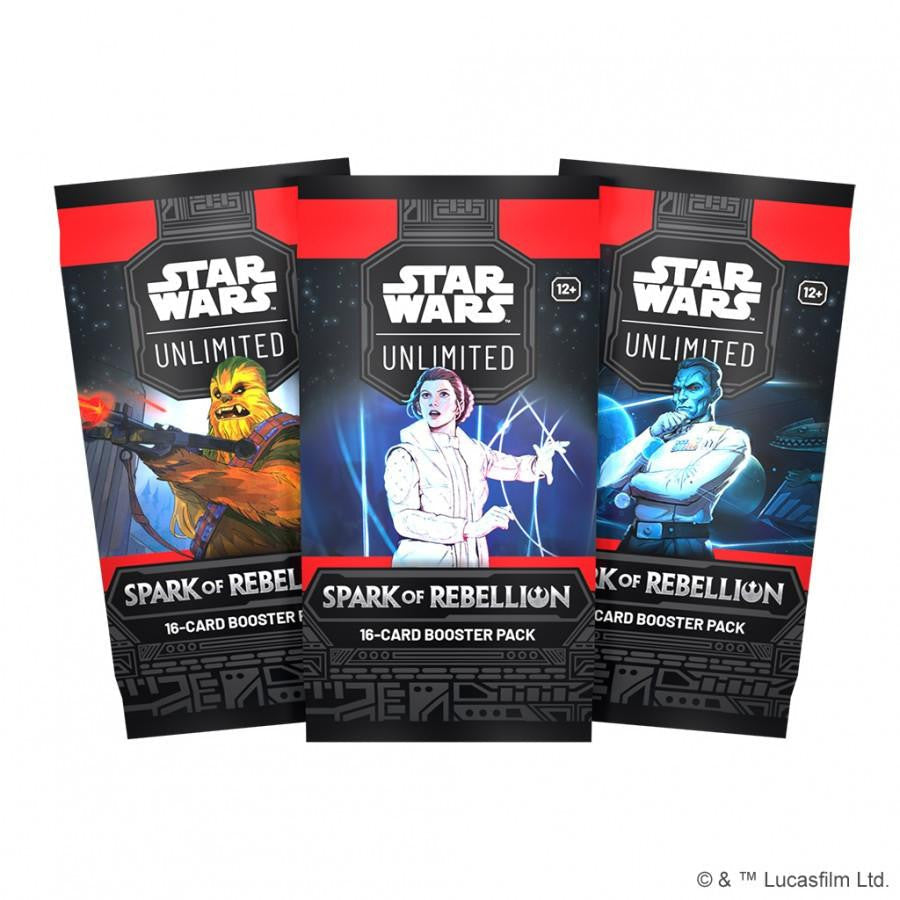 Fantasy Flight Games Star Wars: Unlimited - Spark of Rebellion Booster Pack 