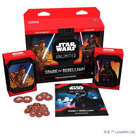 Fantasy Flight Games Star Wars Unlimited - Spark of Rebellion Two-Player Starter 