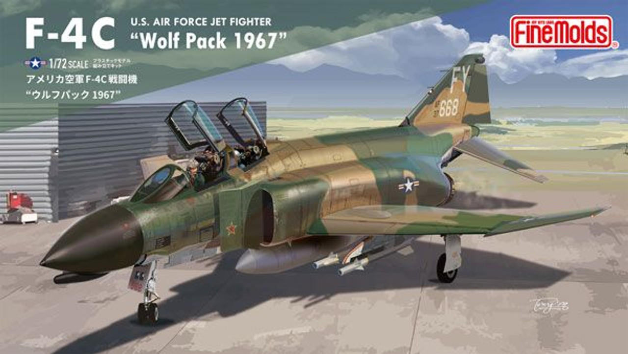 FineMolds 1//72 F-4C Phantom II Wolf Pack 1967 72846 