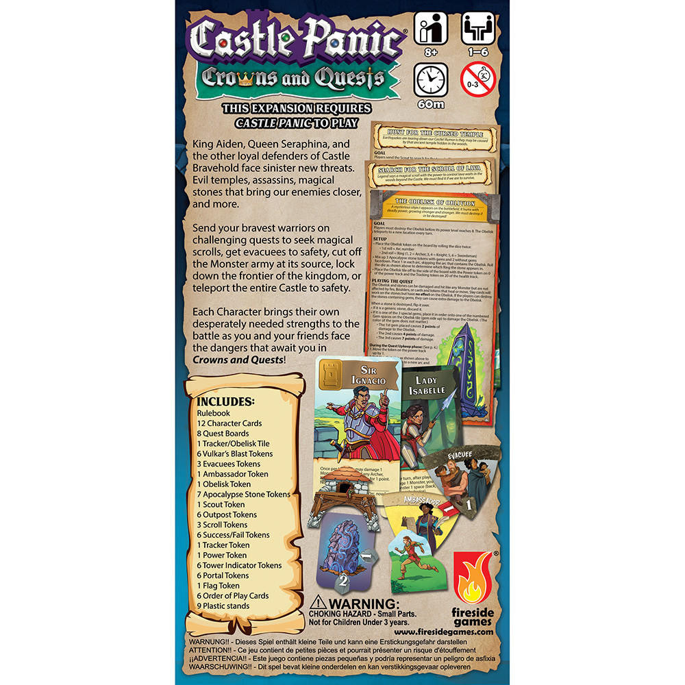 Fireside Games Castle Panic: Crowns and Quests 