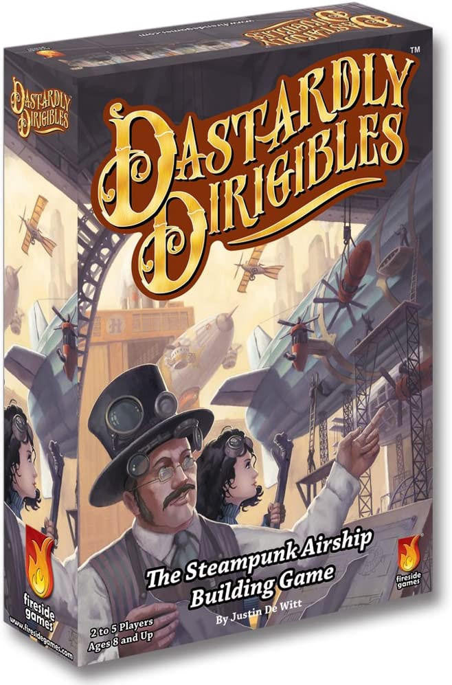 Fireside Games Dastardly Dirigibles Board Game at LionHeart Hobby