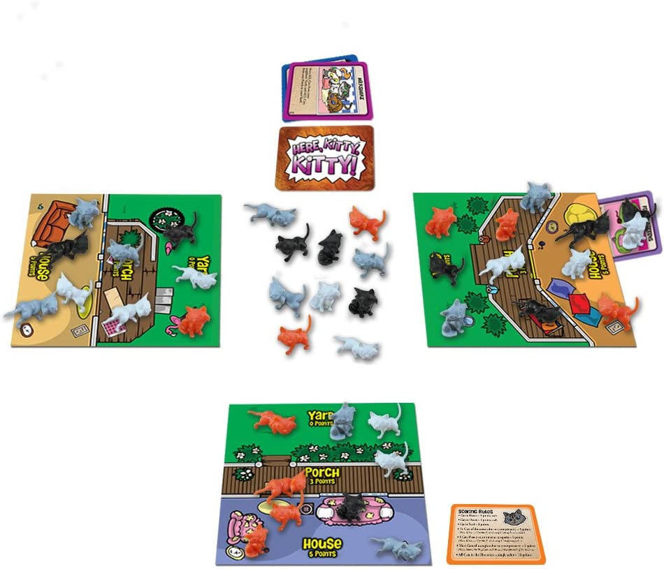 Fireside Games Here Kitty Kitty Board Game at LionHeart Hobby