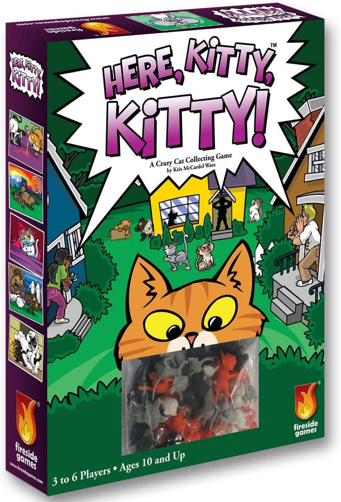 Fireside Games Here Kitty Kitty Board Game at LionHeart Hobby