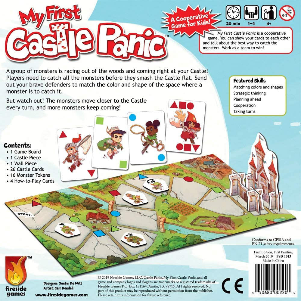 Fireside Games My First Castle Panic Board Game at LionHeart Hobby