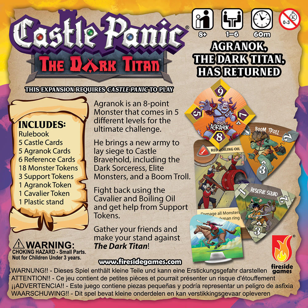 Fireside Games The Dark Titan Board Game Second Edition 