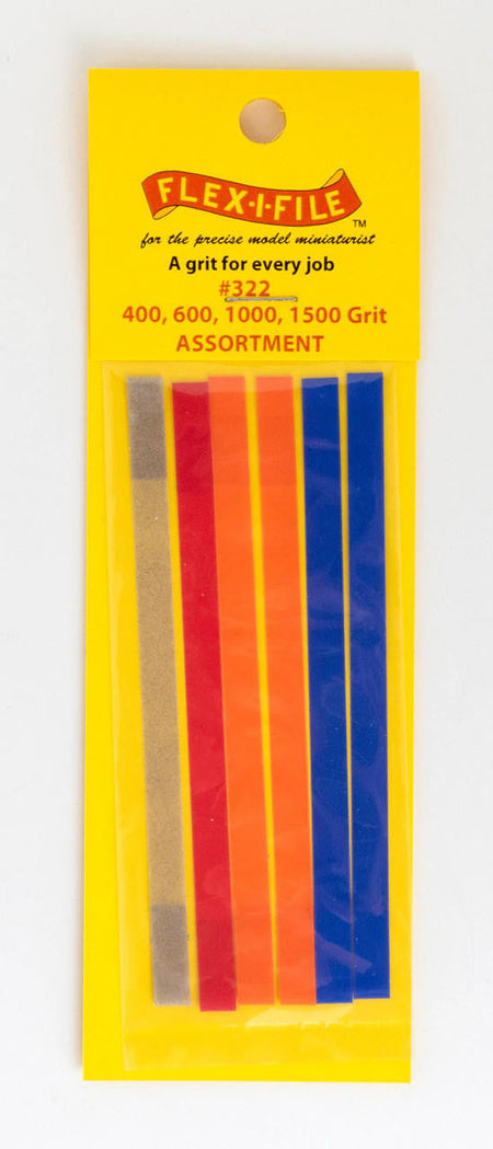  Flex-i-File Finest Grit Refills (400, 600, 1000, 1500) 322 