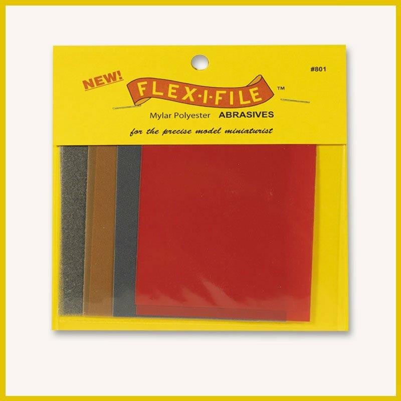 Flex-i-File Sanding Abrasive Sheets Standard 801