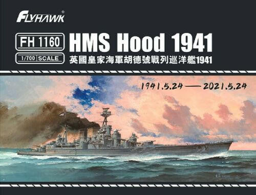 Flyhawk Model 1/700 HMS Hood 1941 1160 at LionHeart Hobby