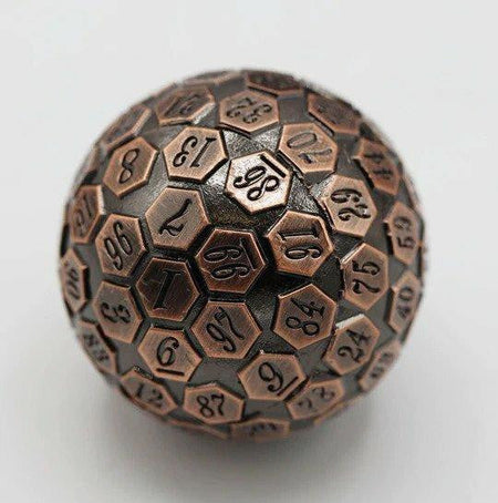 Foam Brain Games 100 Sided Die Copper 5019