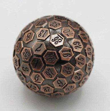 100 Sided Die Copper 5019