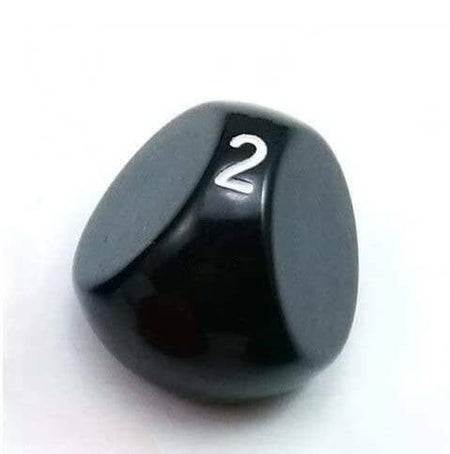 Foam Brain Games 3 Sided Die Black 5039