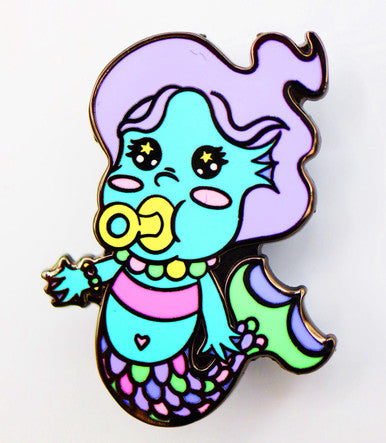 Baby Monster Pin: Merfolk