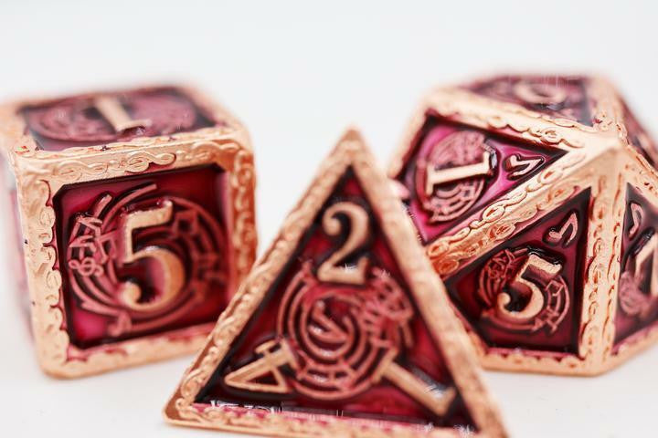 Foam Brain Games Bardic Song Allegro RPG Metal Dice Set