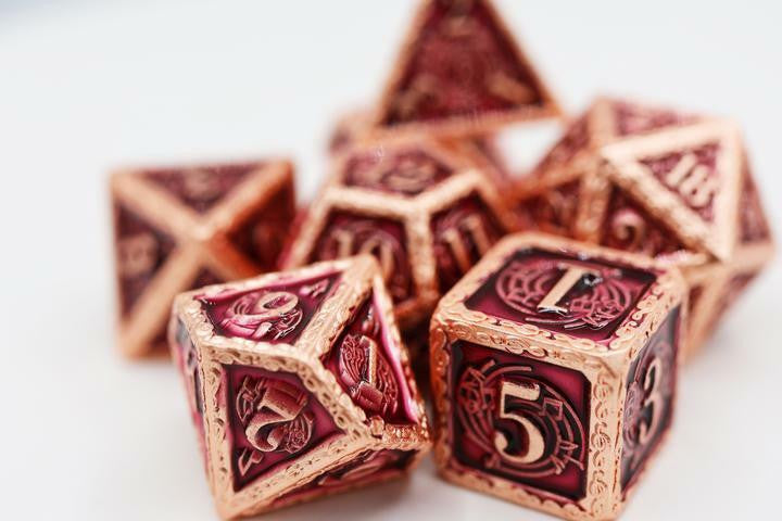 Foam Brain Games Bardic Song Allegro RPG Metal Dice Set