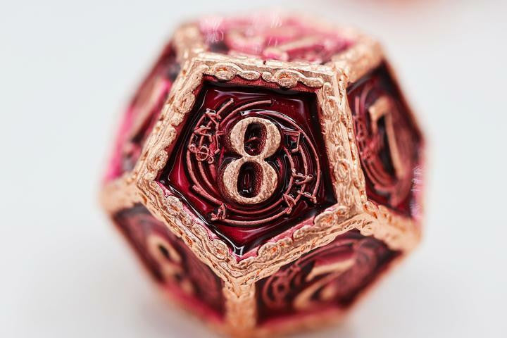 Foam Brain Games Bardic Song Allegro RPG Metal Dice Set