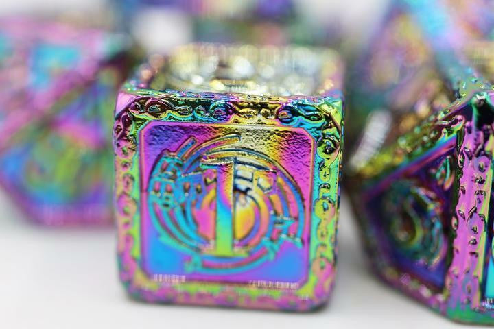 Foam Brain Games Bardic Song Concerto RPG Metal Dice Set