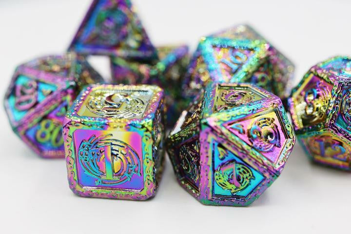Foam Brain Games Bardic Song Concerto RPG Metal Dice Set