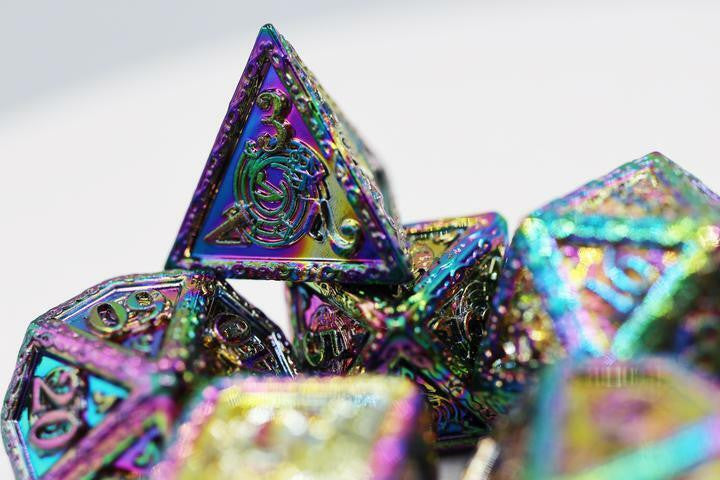 Foam Brain Games Bardic Song Concerto RPG Metal Dice Set