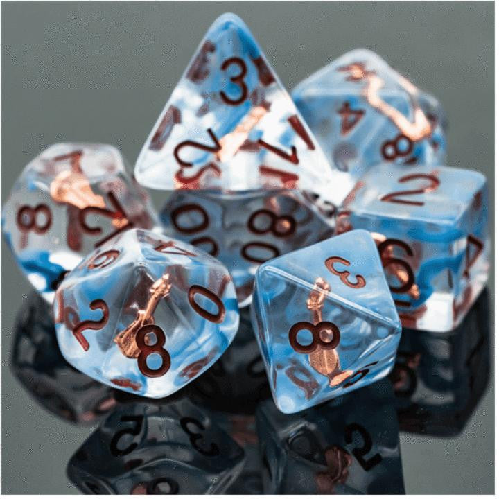Foam Brain Games Bards Lute Class RPG Dice Set