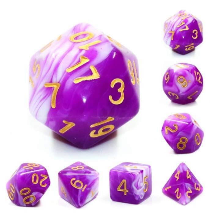 Foam Brain Games Berry Cream RPG Dice Set