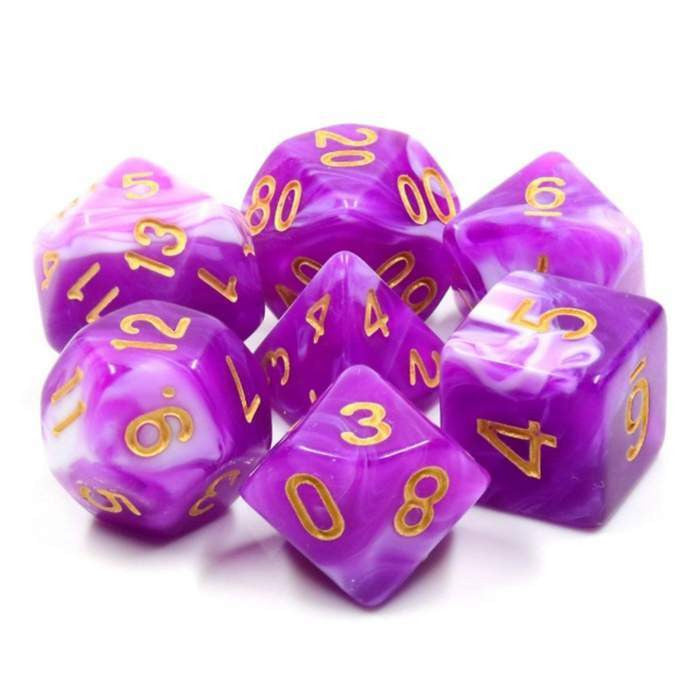Foam Brain Games Berry Cream RPG Dice Set