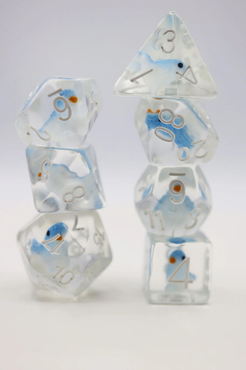 Foam Brain Games Blue Bird RPG Dice Set