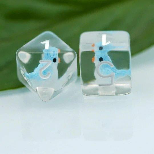 Foam Brain Games Blue Bird RPG Dice Set