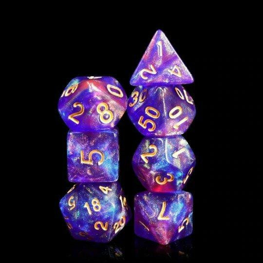 Foam Brain Games Blue Enchantress RPG Dice Set