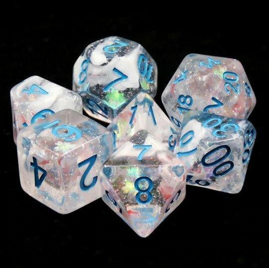 Foam Brain Games Blue Notes RPG Dice Set