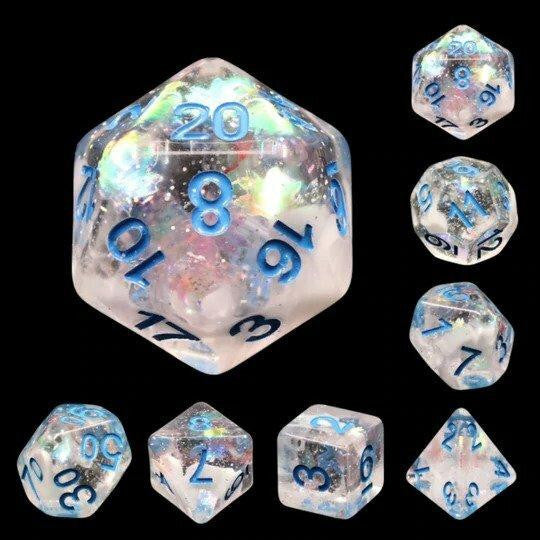 Foam Brain Games Blue Notes RPG Dice Set
