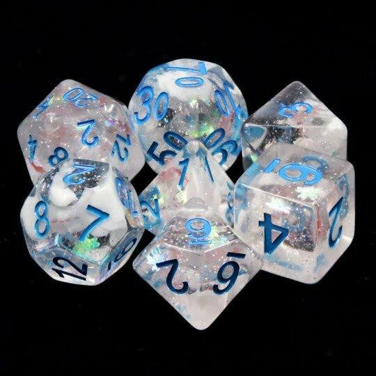 Foam Brain Games Blue Notes RPG Dice Set