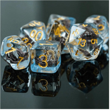Foam Brain Dice - RPG Dice Set - Boat