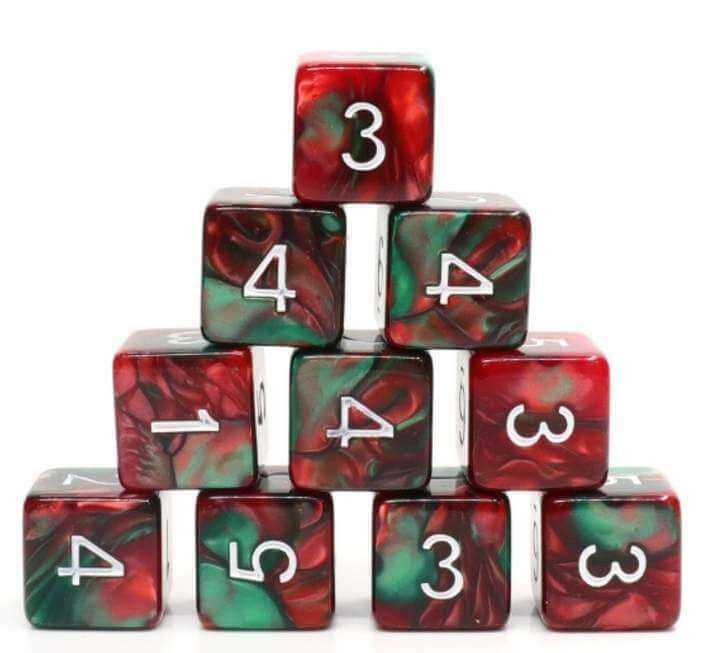 Foam Brain Games Burning Bush - 12 piece D6s