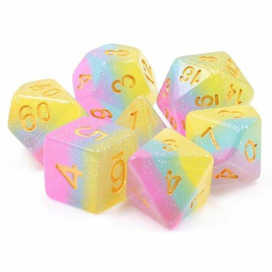 Foam Brain Games Candyland RPG Dice Set