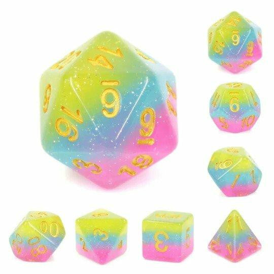 Foam Brain Games Candyland RPG Dice Set