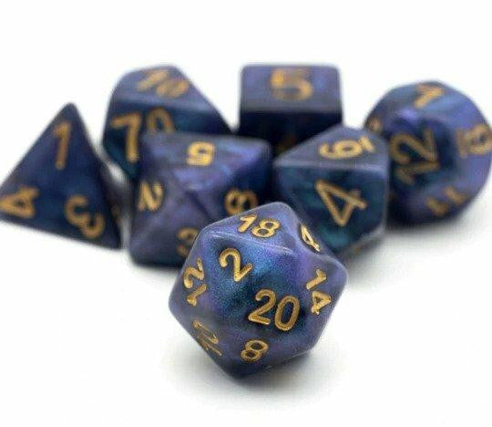 Foam Brain Games Caribbean Cruise RPG Dice Set